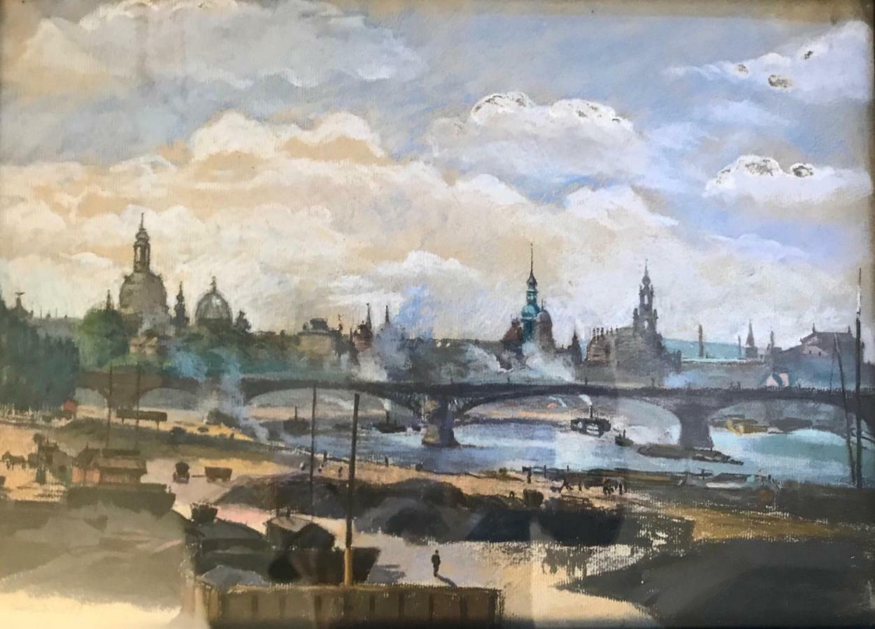 Ferienwohnung Natur Und Kunst Дрезден Экстерьер фото
