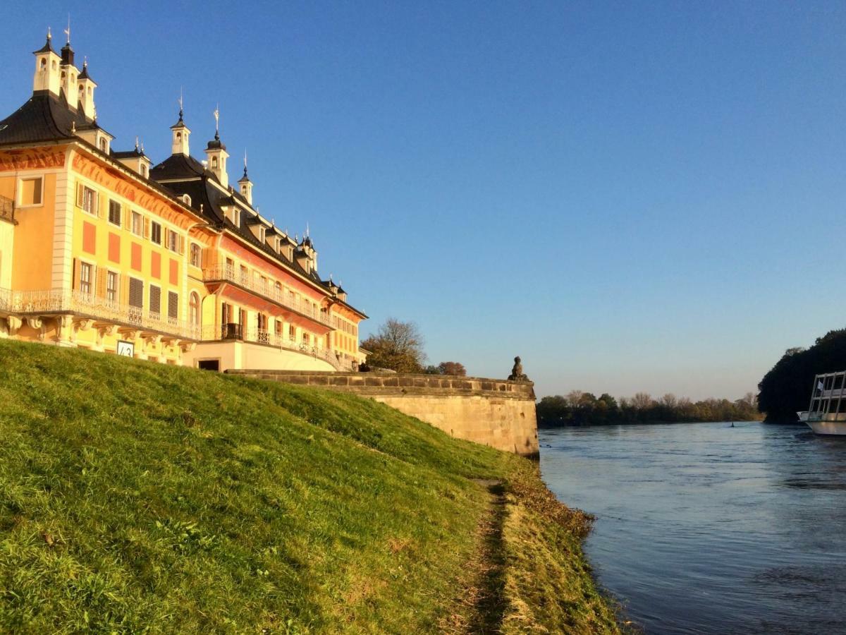 Ferienwohnung Natur Und Kunst Дрезден Экстерьер фото