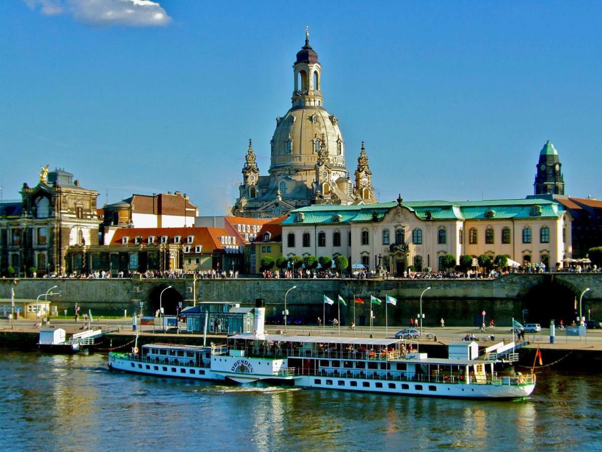 Ferienwohnung Natur Und Kunst Дрезден Экстерьер фото
