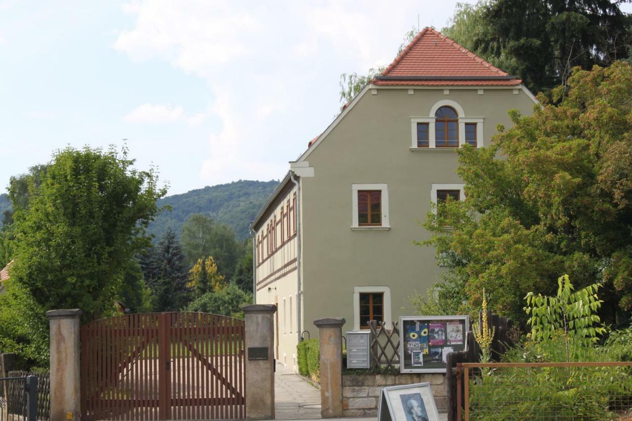 Ferienwohnung Natur Und Kunst Дрезден Экстерьер фото